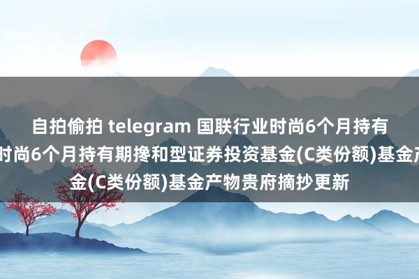 自拍偷拍 telegram 国联行业时尚6个月持有搀和C: 国联行业时尚6个月持有期搀和型证券投资基金(C类份额)基金产物贵府摘抄更新