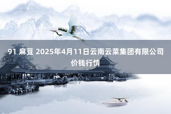 91 麻豆 2025年4月11日云南云菜集团有限公司价钱行情
