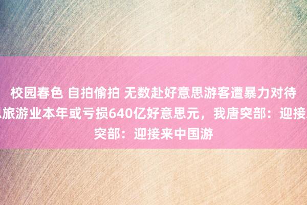 校园春色 自拍偷拍 无数赴好意思游客遭暴力对待！好意思旅游业本年或亏损640亿好意思元，我唐突部：迎接来中国游